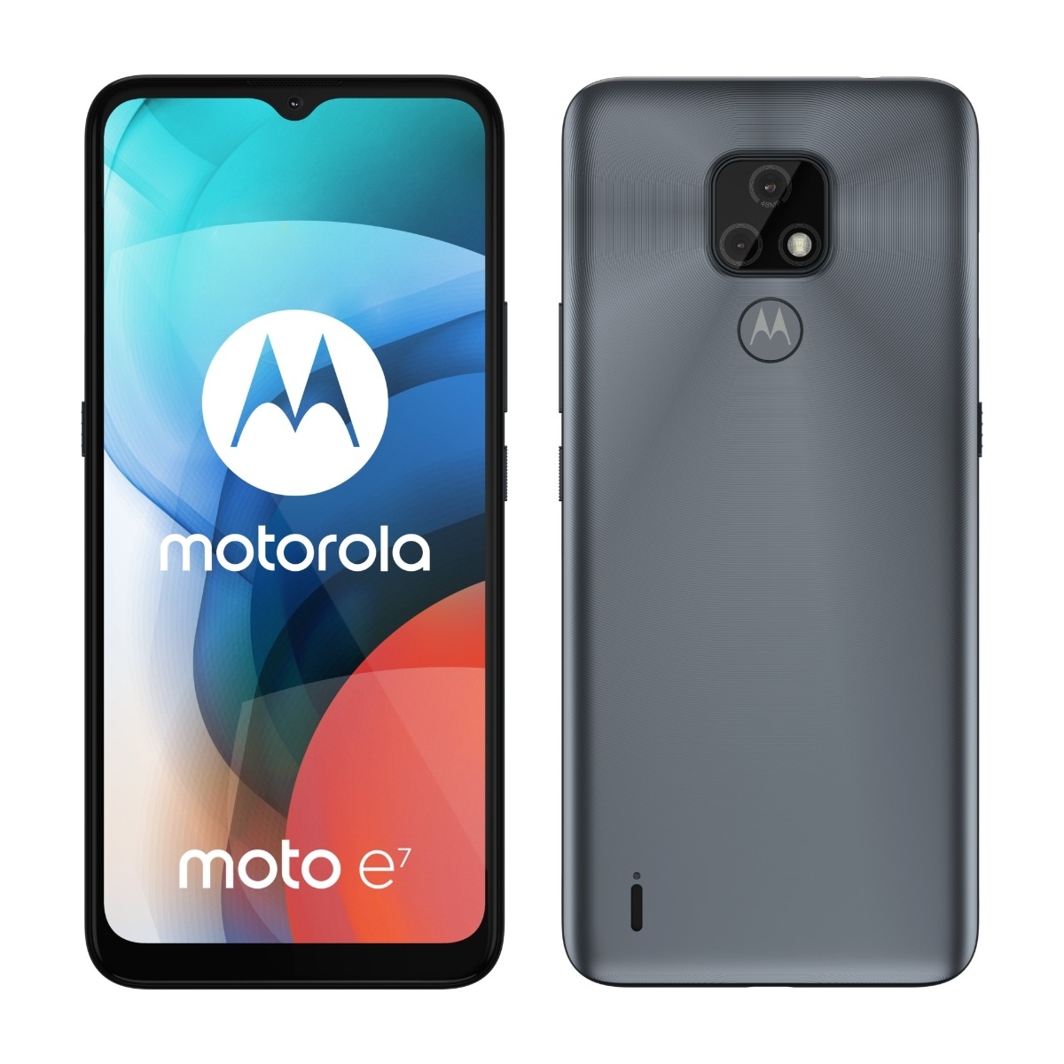 Motorola moto e7 2/32 GB, Mineral Grey - POWER.dk