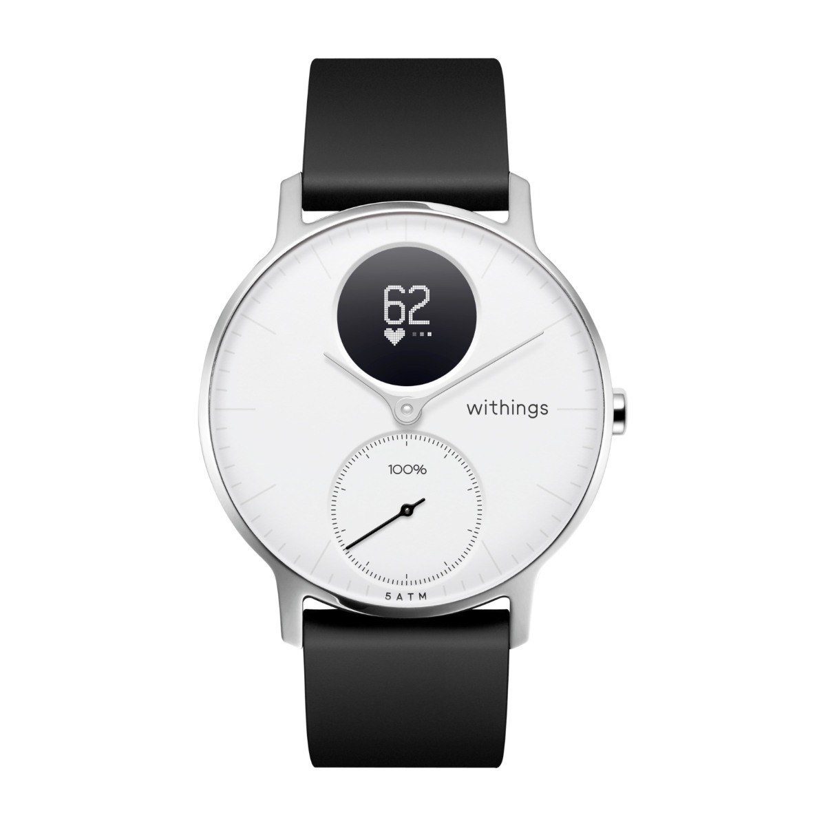 WITHINGS ACTIVE STEEL HR 36MM WH - Power.dk