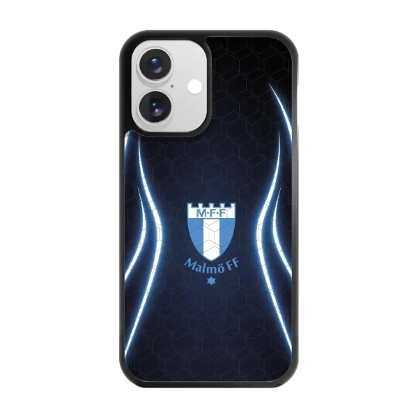 Phonecases3D iPhone 16 Malmö FF -3D suojakuori, musta