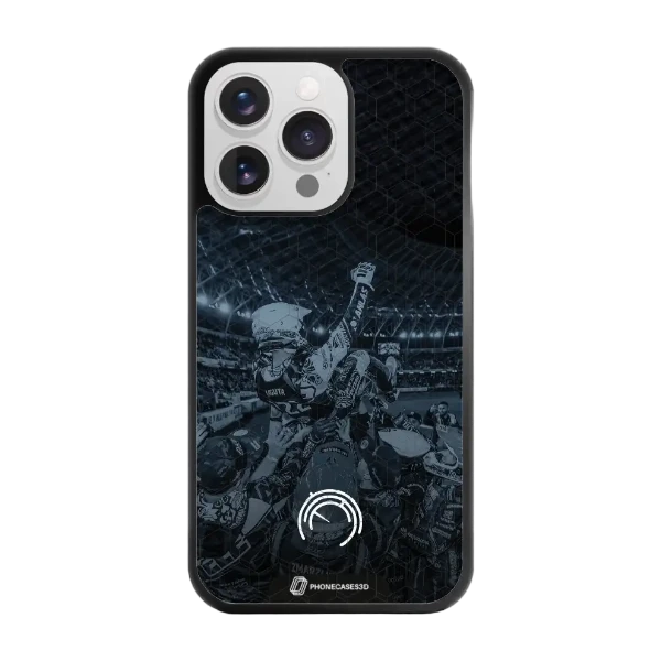 Phonecases3D iPhone 13 Pro Norges Motorsportforbund -3D suojakuori, musta