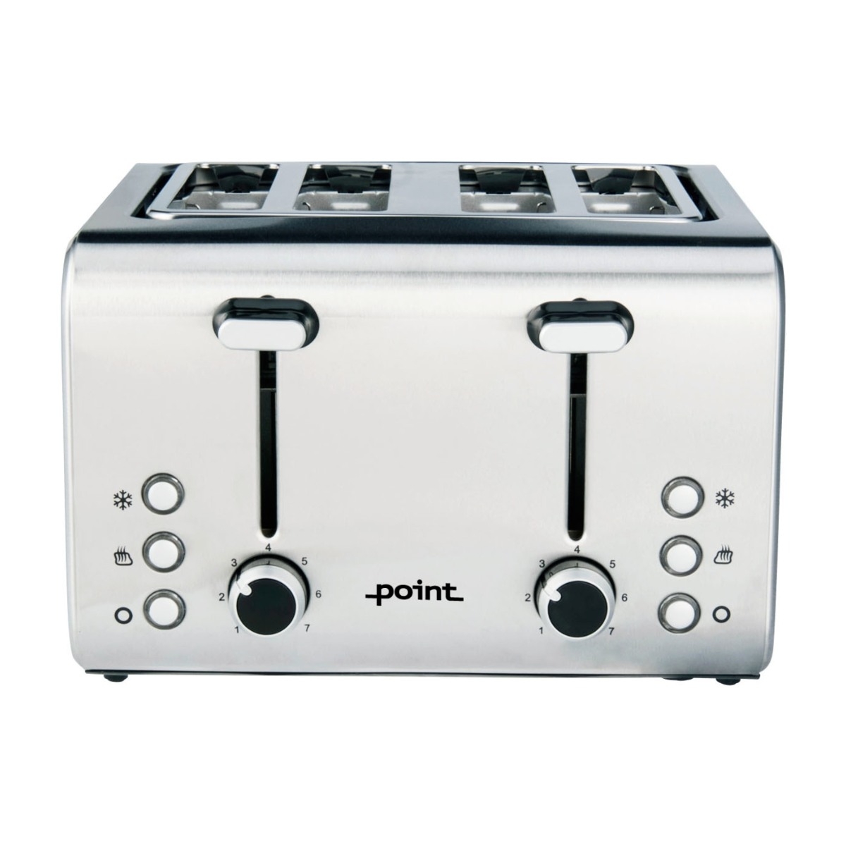 POINT PRO POT8590SS BRØDRISTER I STÅL billede 2