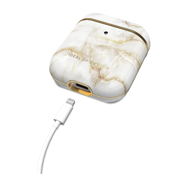 IDEAL OF SWEDEN AirPods Cover, golden Pearl marble