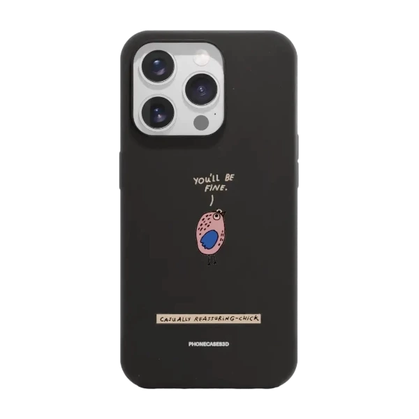 Phonecases3D iPhone 15 Pro Maja Säfström kompostoituva suojakuori, musta