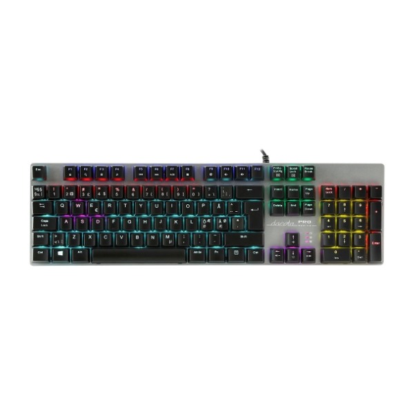 DACOTA GAMING PRO ATOMIC GAMINGTASTATUR Power.no Dacota tastatur med blå bakgrunnsbelysning | FINN.no
