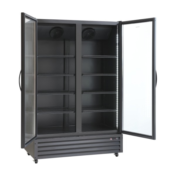 Scancool SD 1326 BE displaykøleskab billede 5