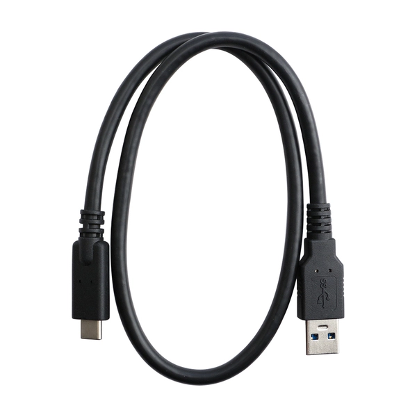 ELETRA USB TILL USBC KABEL 0.5M, SVART 