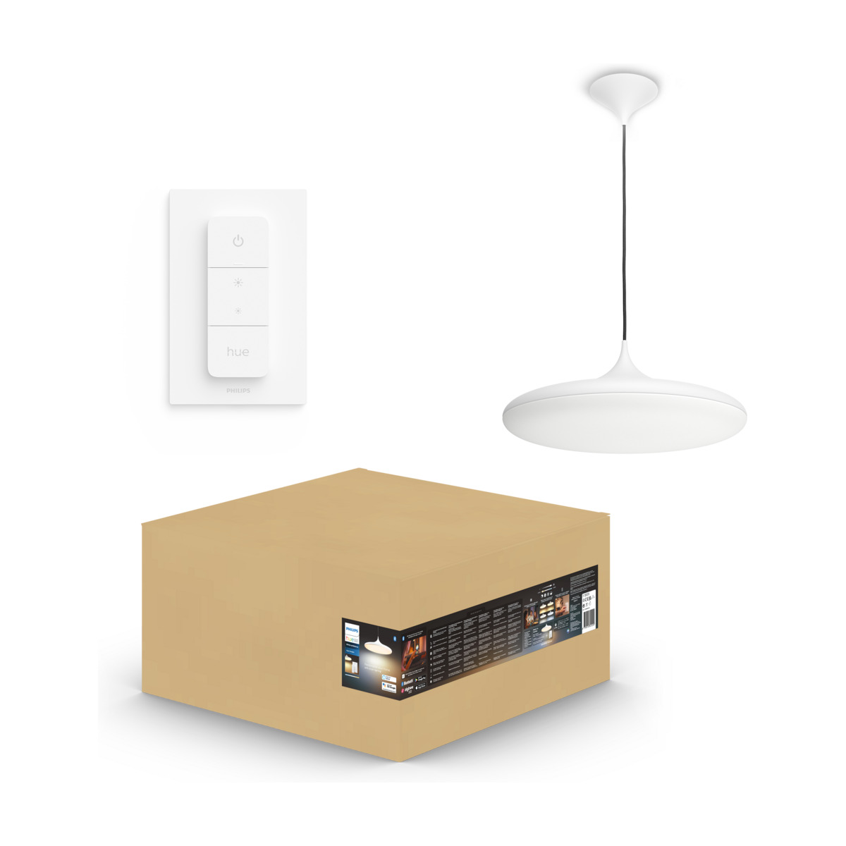 Philips Hue WA Cher taklampa, vit