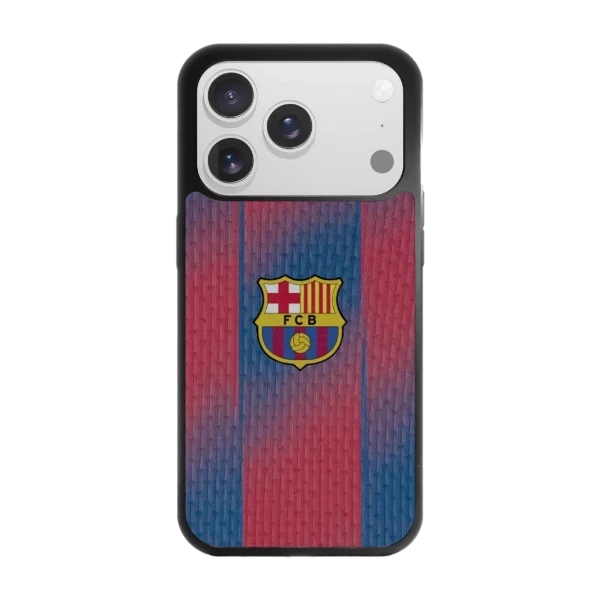 Phonecases3D iPhone 17 Pro Max FC Barcelona -3D suojakuori, musta