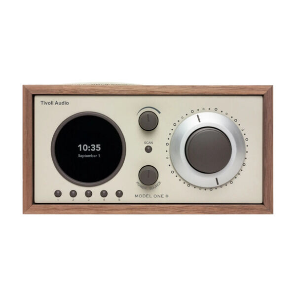 Tivoli Audio Model One+ radio valnød/beige