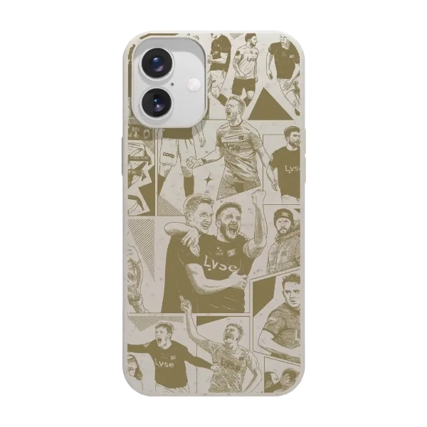 Phonecases3D iPhone 16 Plus Viking FK kompostoituva suojakuori, valkoinen