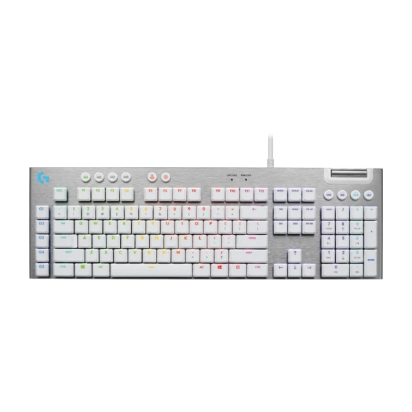 Logitech G815 -pelinäppäimistö - GL Tactile, valkoinen