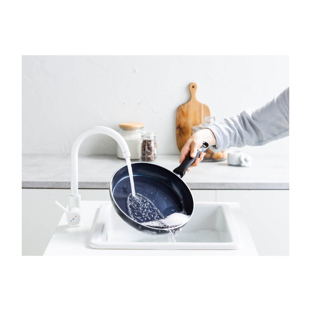 greenpan Torino CC001692-001 stegepande 28 cm billede 5