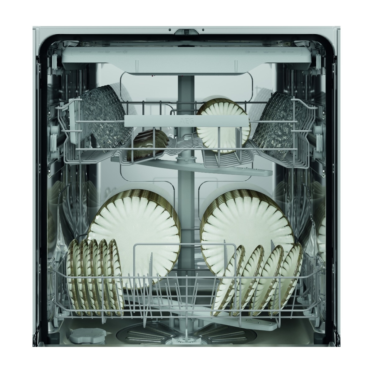 AEG 5000-serien GI5200D2SN integreret opvaskemaskine billede 2