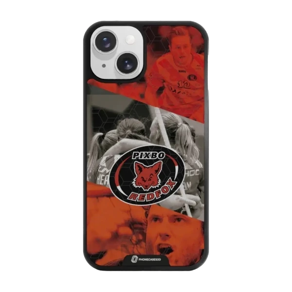 Phonecases3D iPhone 14 Pixbo IBK -3D suojakuori, musta