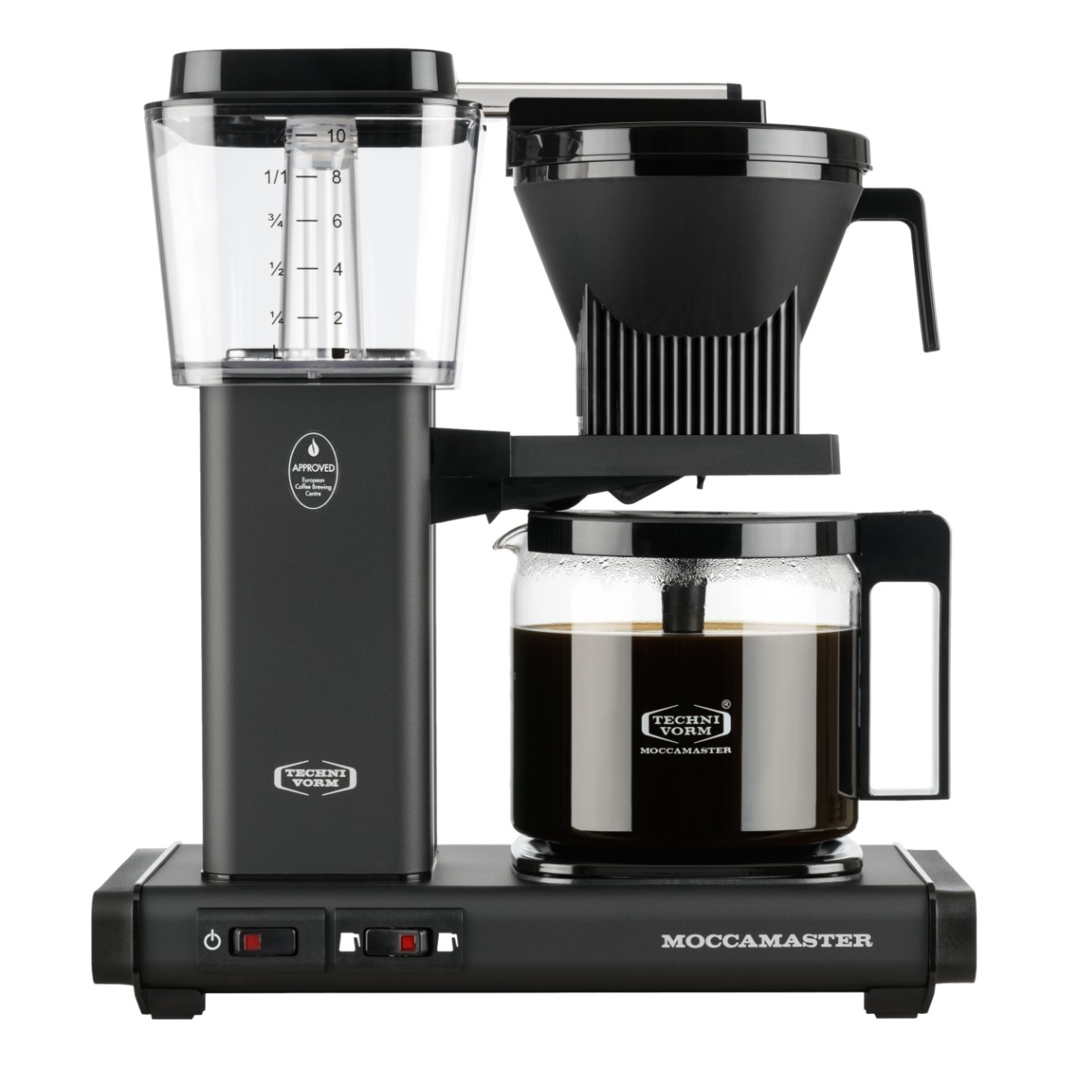 Moccamaster Optio kaffemaskine, Matte Black