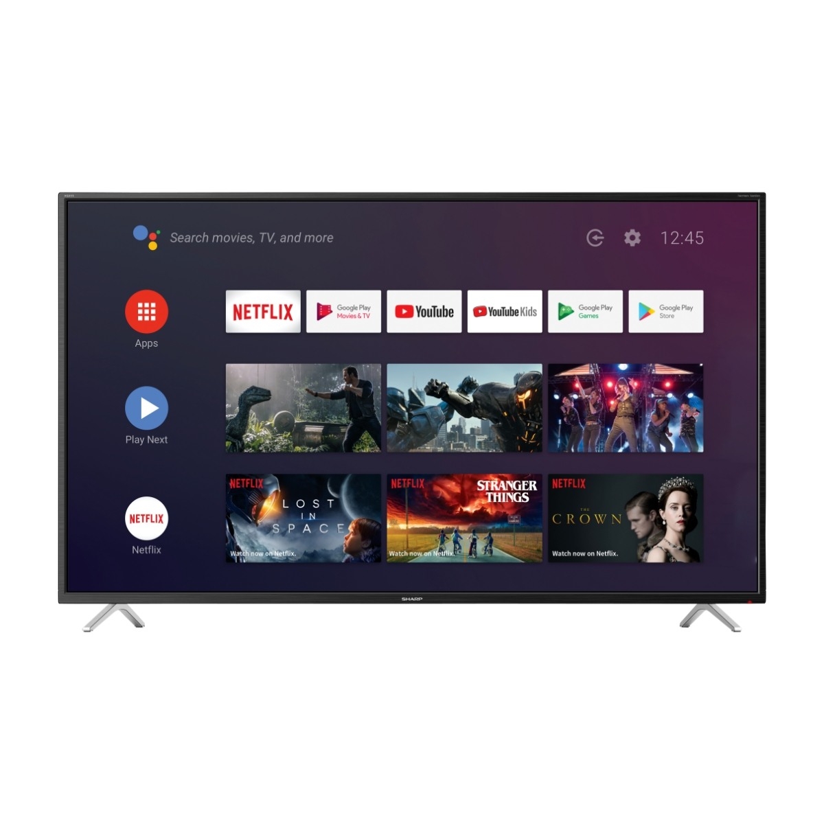 Sharp 65 4k Smart Android Tv 65bl2ea Power Fi
