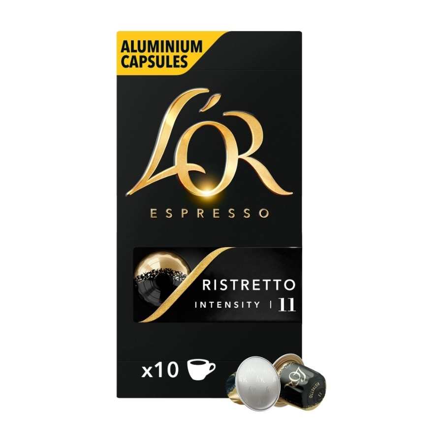 L'Or espresso Ristretto kaffekapslar, 10 stk billede 4