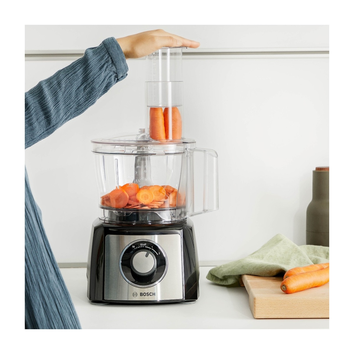 Bosch Multitalent 3 MCM3401M foodprocessor billede 4