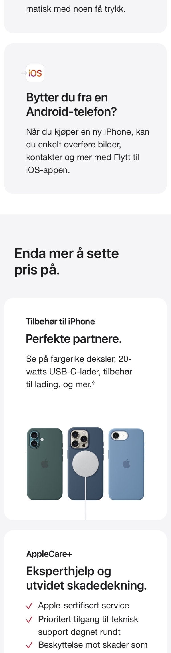 Apple iPhone 16e 128 GB, svart - Power.no