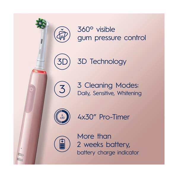 Oral-B Pro 3 3900N Cross Action Duo pink/black desde 91,99 €