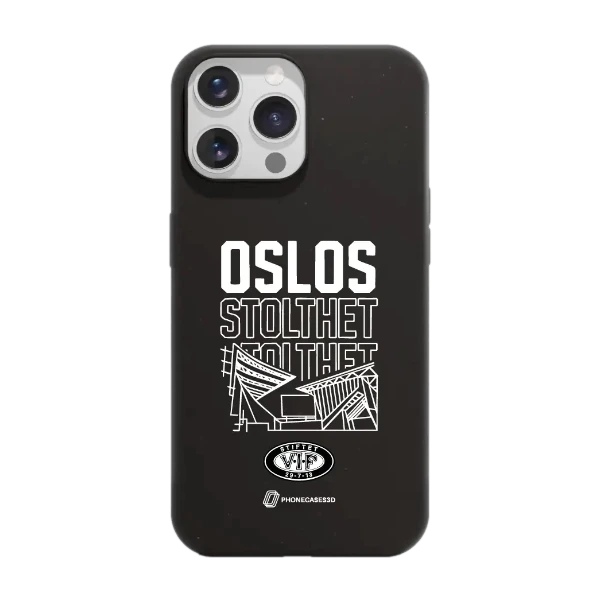 Phonecases3D iPhone 14 Pro VIF kompostoituva suojakuori, musta