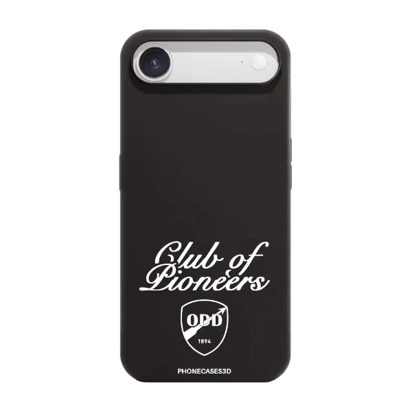 Phonecases3D iPhone Air Odds Ballklubb kompostoituva suojakuori, musta