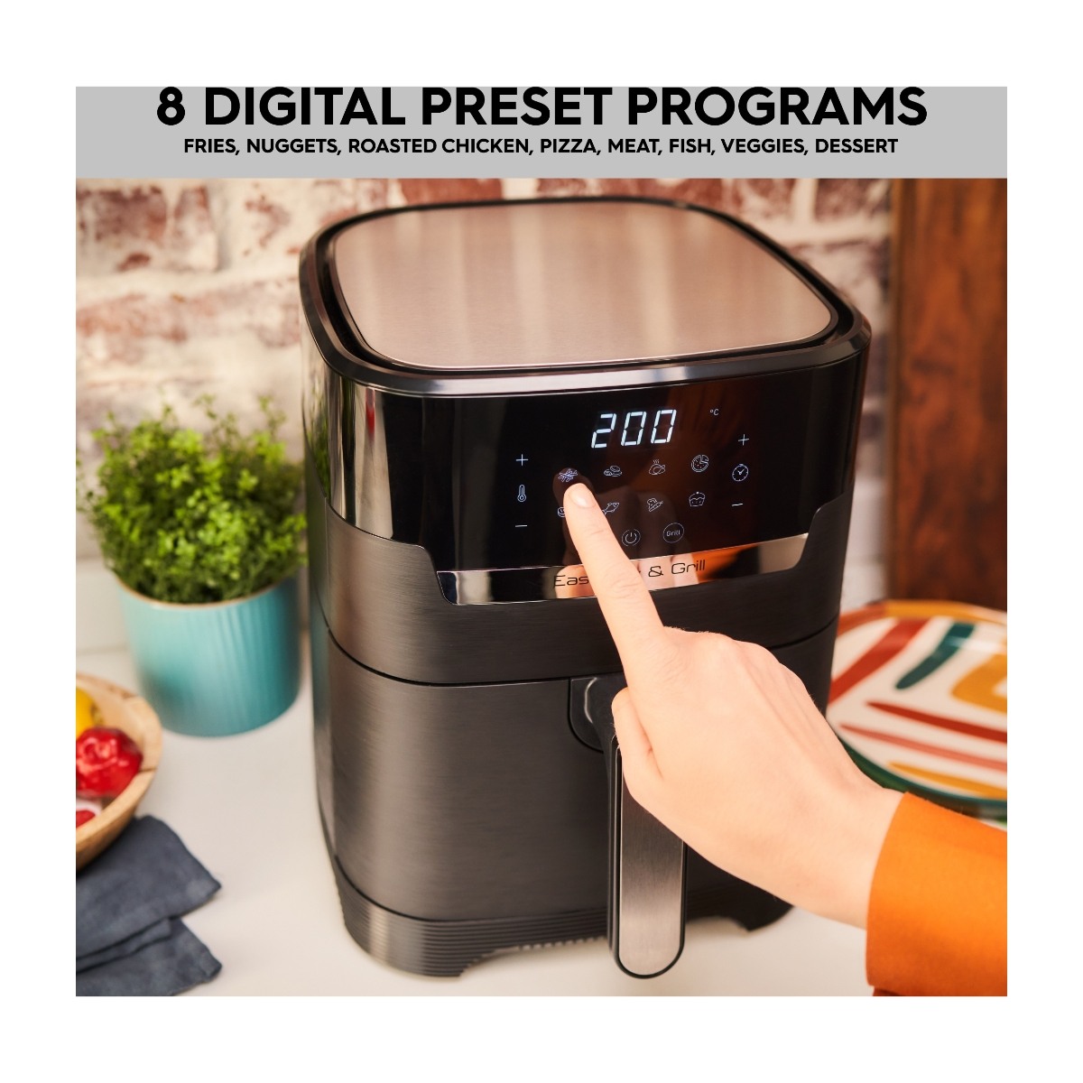 OBH AG5058S0 Easy Fryer Precision 2in1 billede 6