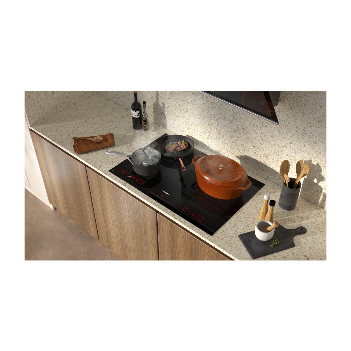 Grundig GR9900 GIEI 838980 Inh induktionskogeplade billede 9