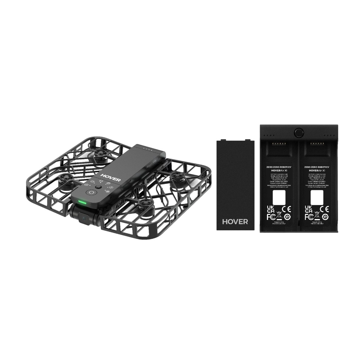 HOVERAir X1 Fly More Combo-pakke, svart