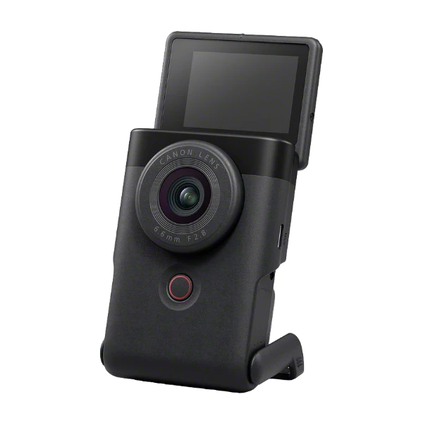 Canon Powershot V10 Vlog kamera, musta