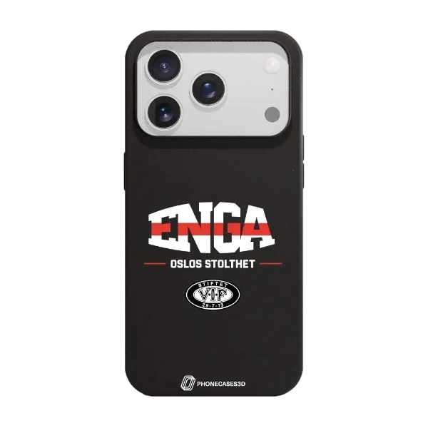 Phonecases3D iPhone 17 Pro Max VIF kompostoituva suojakuori, musta
