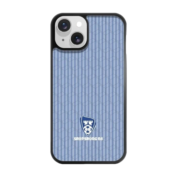 Phonecases3D iPhone 14 Sarpsborg 08 -3D suojakuori, musta
