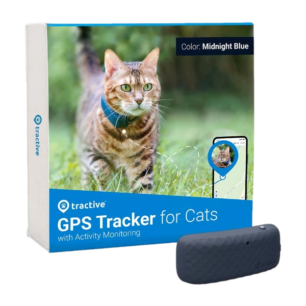 Tractive GPS Cat 4 katte GPS-Tracker, sort - POWER.dk