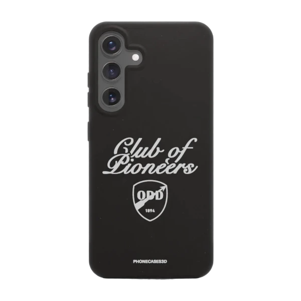 Phonecases3D Samsung Galaxy S25+ Odds Ballklubb kompostoituva suojakuori, musta