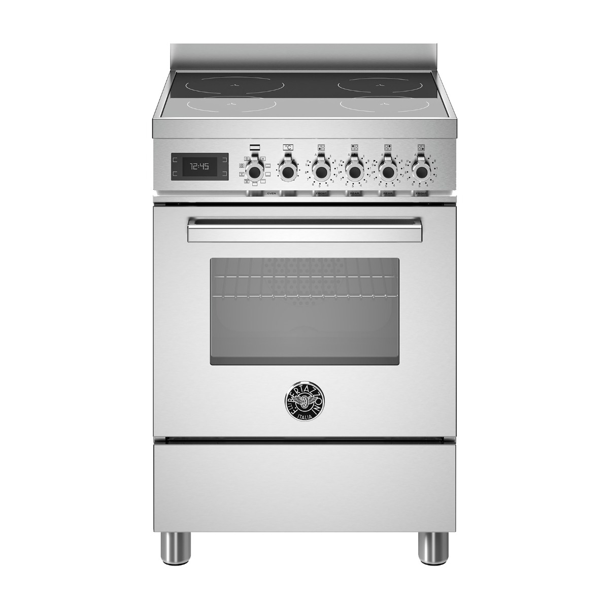 Bertazzoni Professional Series PRO64I1EXT induktionskomfur, Stainless steel