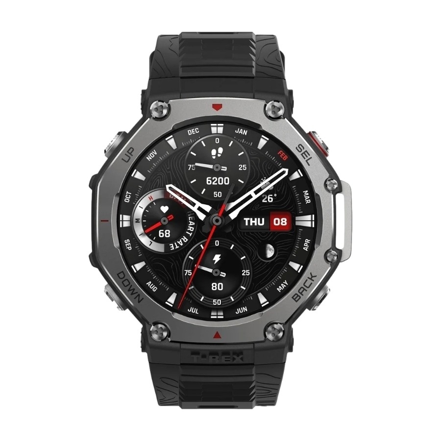 Amazfit T-Rex 3 48mm smartklokke, onyx