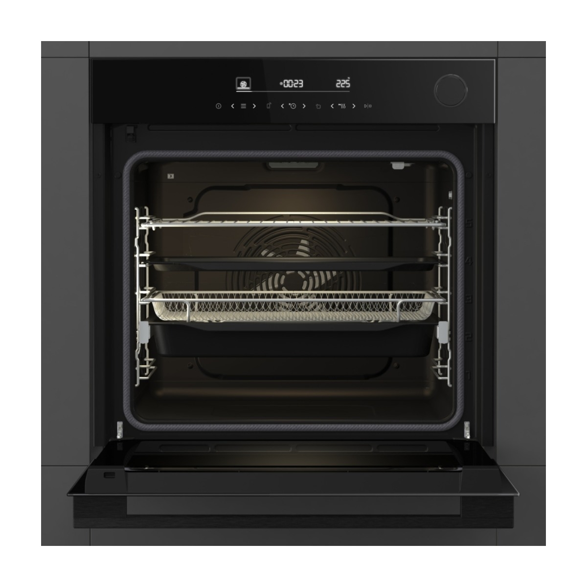 Hisense BSA6634PBG8 indbygningsovn billede 3