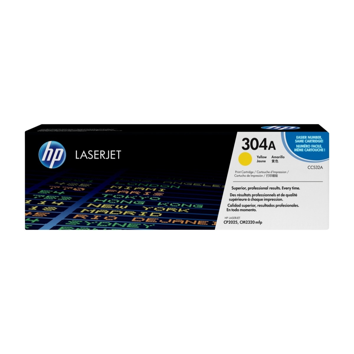 HP 304A 1 Stykker Original, gult