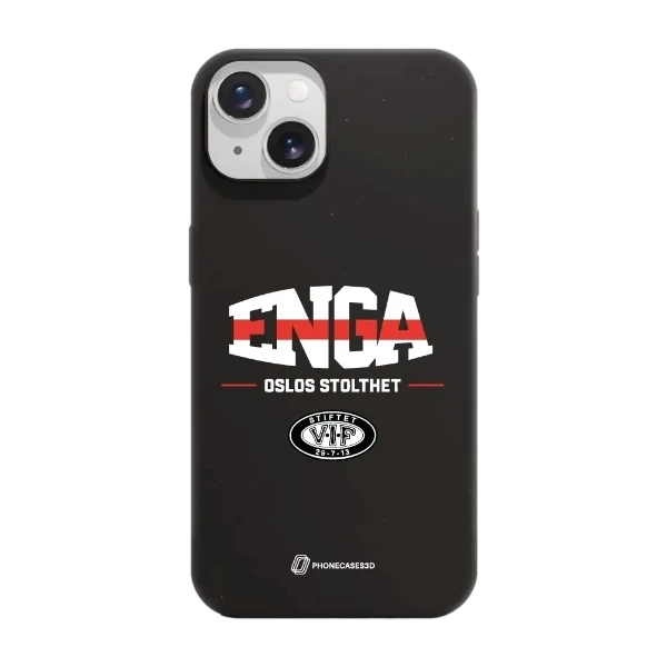 Phonecases3D iPhone 14 VIF kompostoituva suojakuori, musta