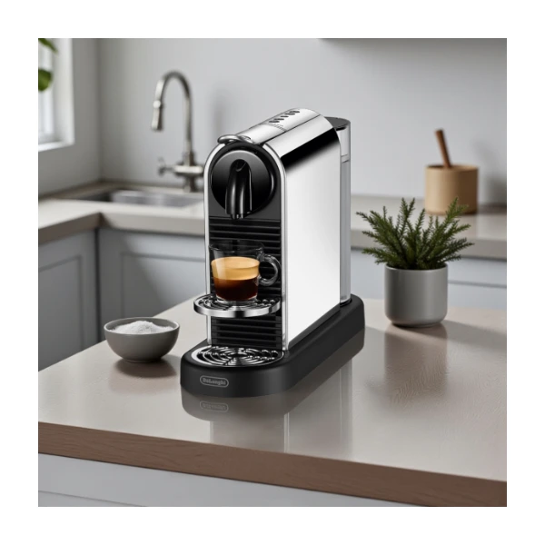 Nespresso Citiz Platinum kapselmaskin By Delonghi, stål - Power.no