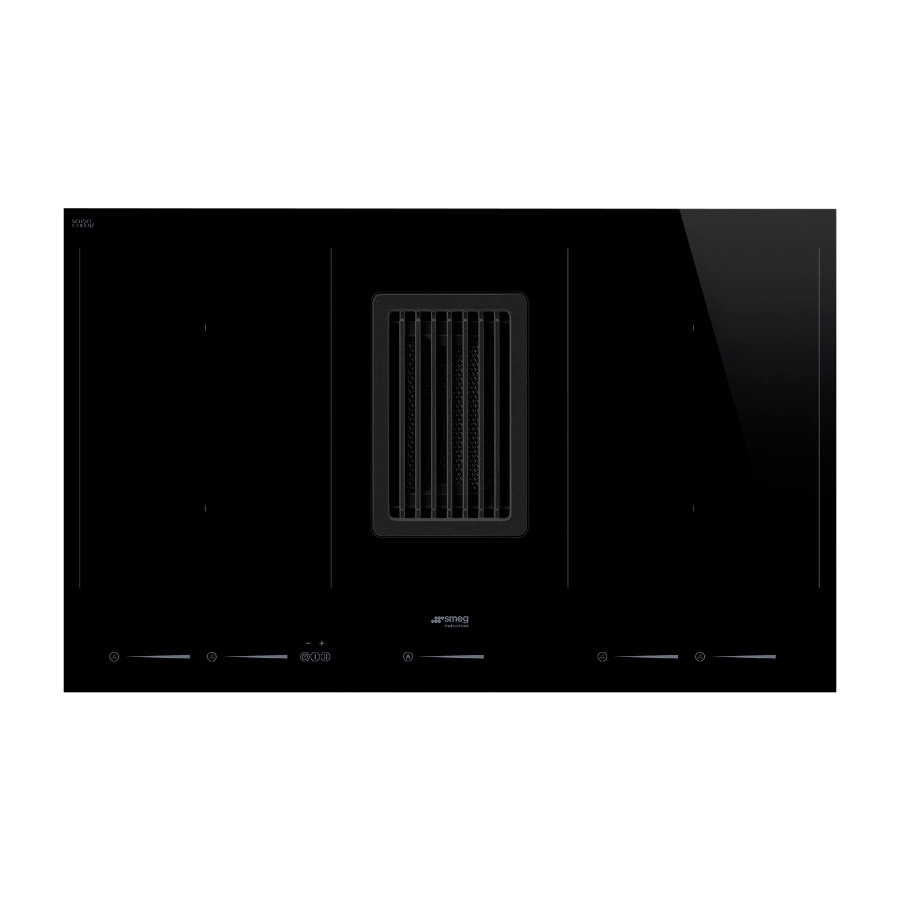 Smeg Universale HOBD682D1 induktionskogeplade med integreret emhætte billede 3