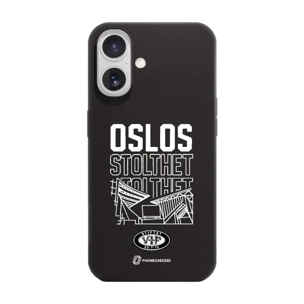 Phonecases3D iPhone 17 VIF kompostoituva suojakuori, musta