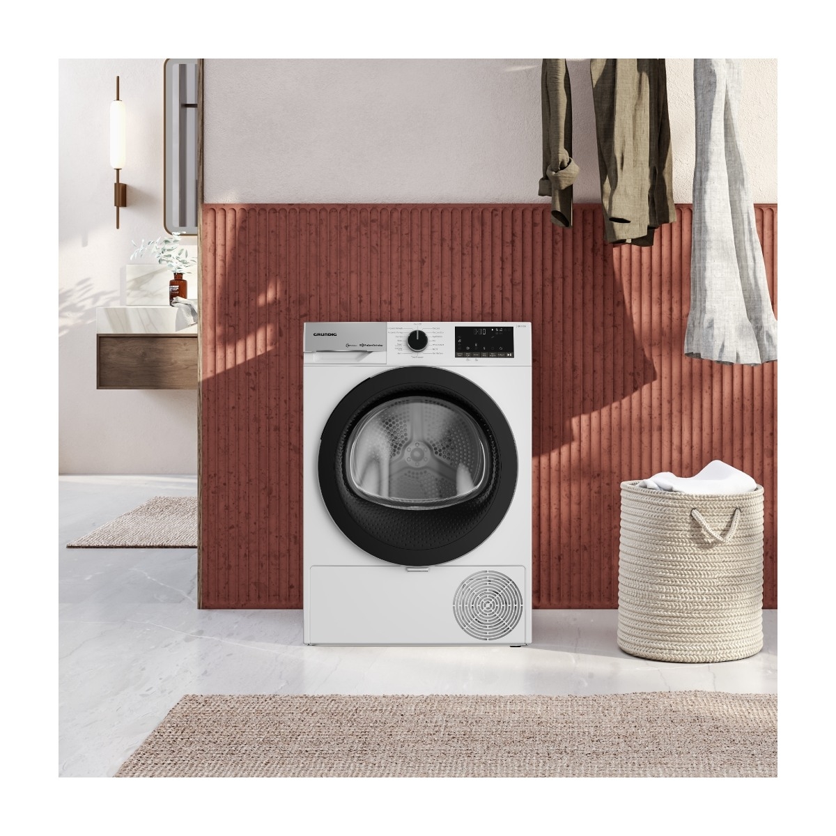 Grundig GTP4925WEU tørretumbler billede 7