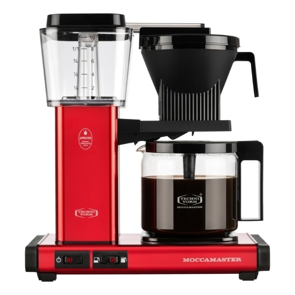 Moccamaster Optio Kaffemaskine - 53616 Red Metallic billede 2