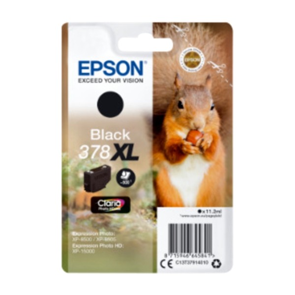 Epson T3788, black Ink Cartridge xl