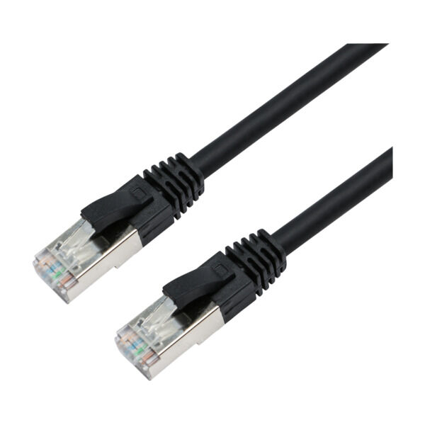 Eletra CAT8 S/FTP-netværkskabel 1.5M, sort