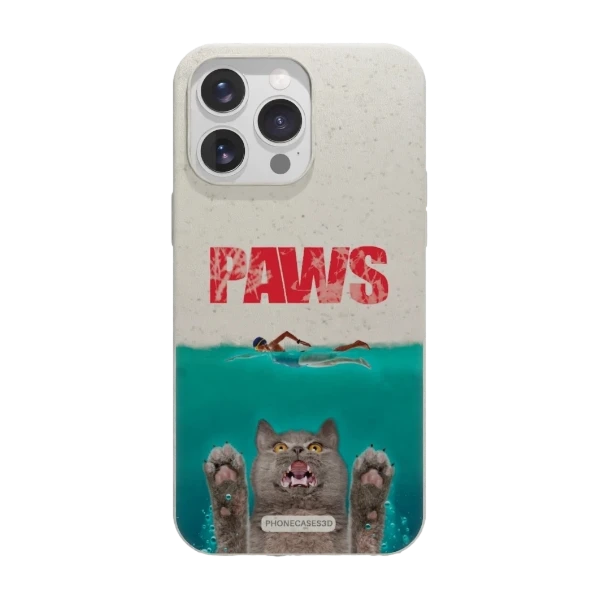 Phonecases3D iPhone 16 Pro Max Joseph Tate kompostoituva suojakuori, valkoinen