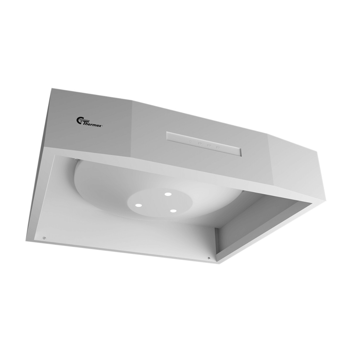 Thermex Airgrip emhætte, 128 mm hvid billede 1