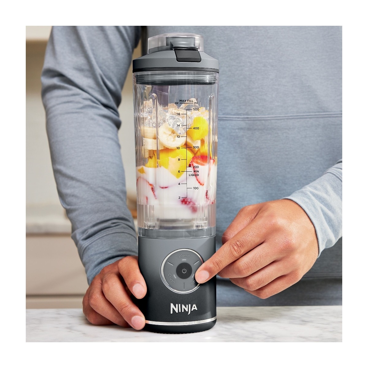 Ninja Blast Max BC251EU blender, grå billede 8