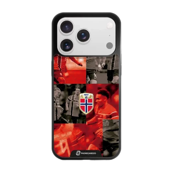 Phonecases3D iPhone 17 Pro Norges Fotballforbund -3D suojakuori